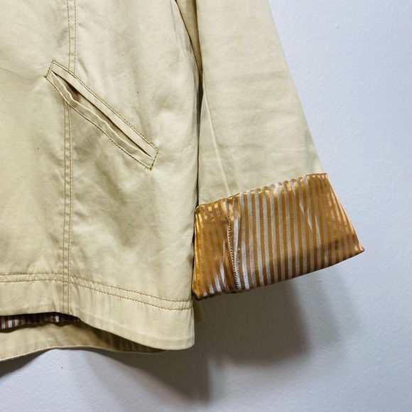 Sundance Cream Jacket Women’s Size 14 Business Casual Blazer 100% Cotton Shell - Picture 5 of 10